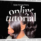 Side Fringe Ponytail Tutorial - Sleek Renstouch Method