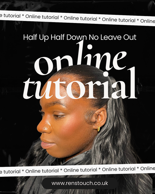 Half up Half down (No Leavout) Tutorial